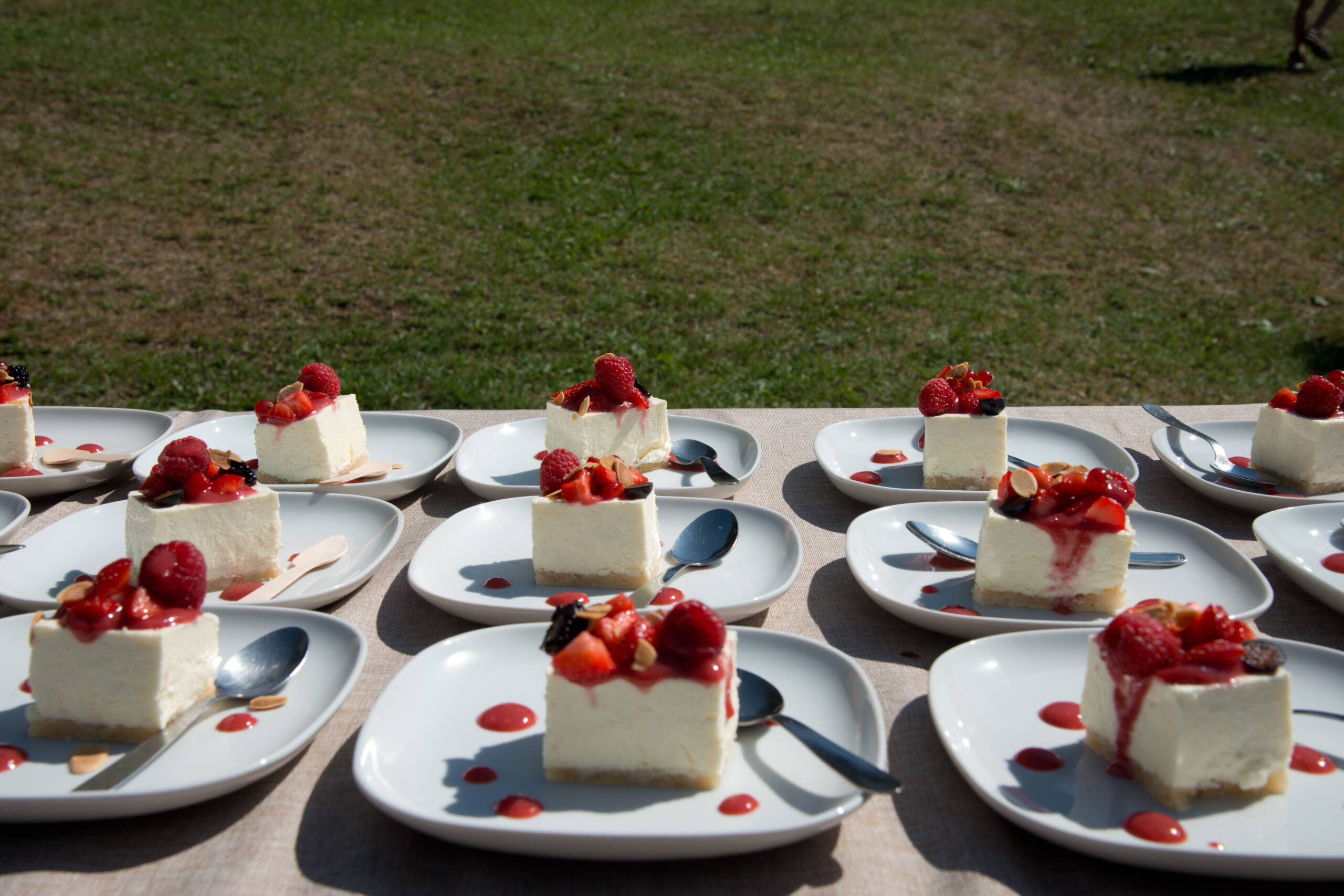 Cheesecake à l&rsquo;assiette